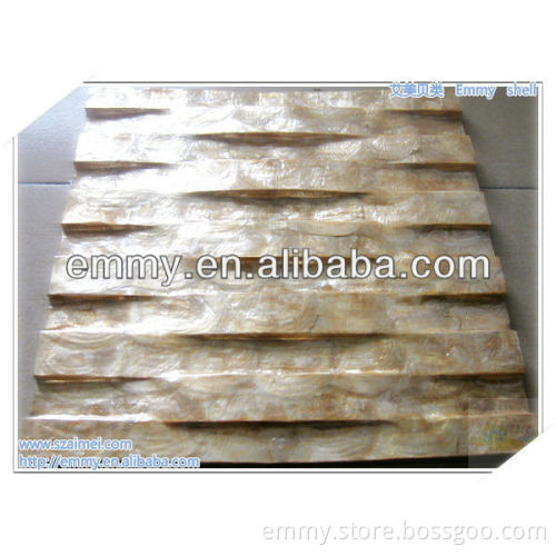 Capiz mother of pearl wall tile shell wall panel